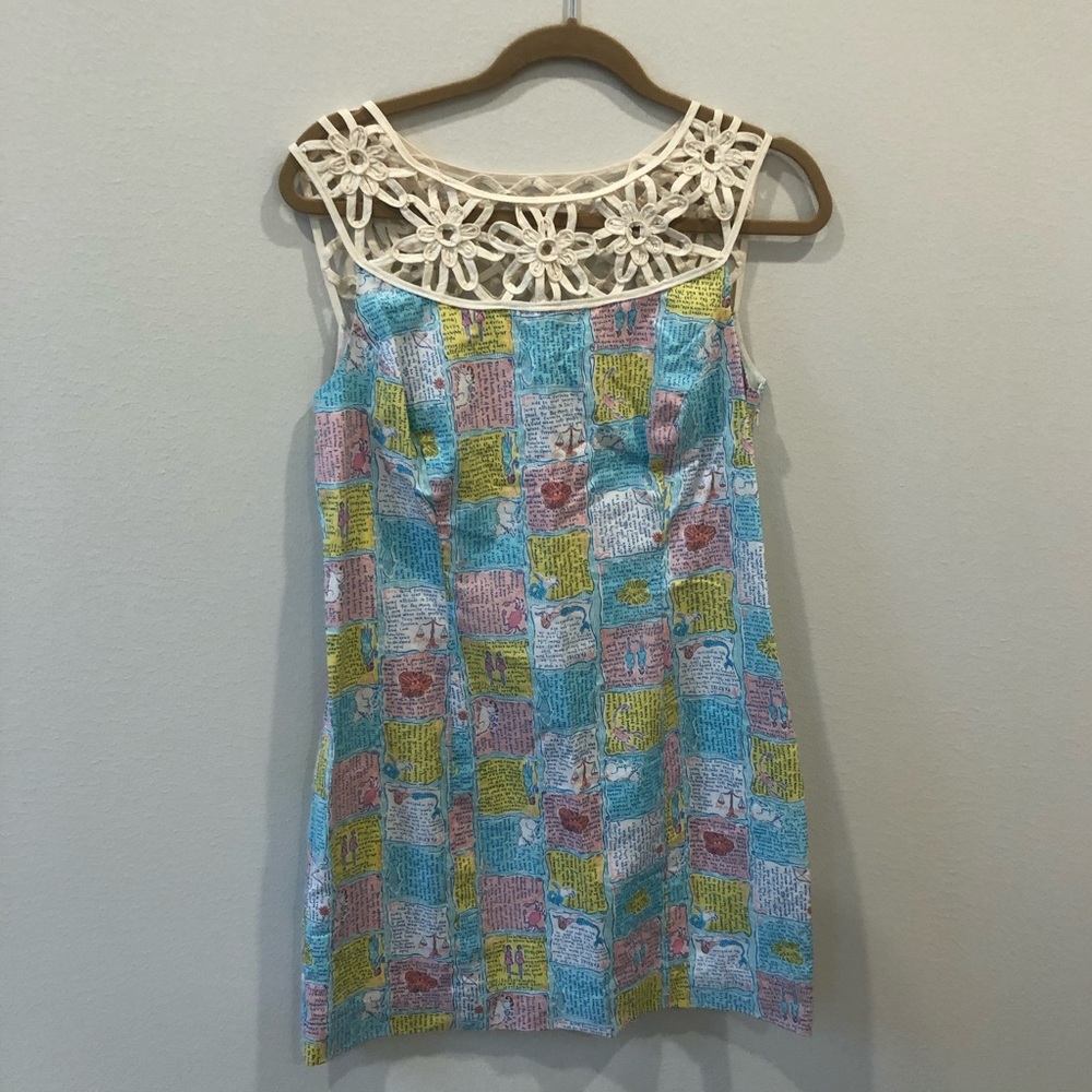 Lilly Pulitzer Lacina Dress in horoscope print